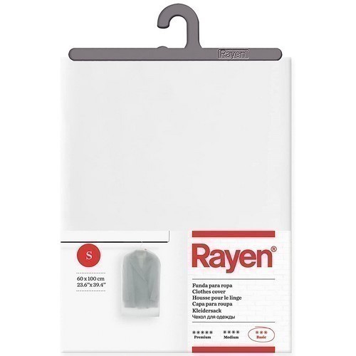 FUNDA GUARDA ROPA RAYEN S 60X100CMS